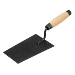 Кельма отделочника, стальная, деревянная усиленная ручка