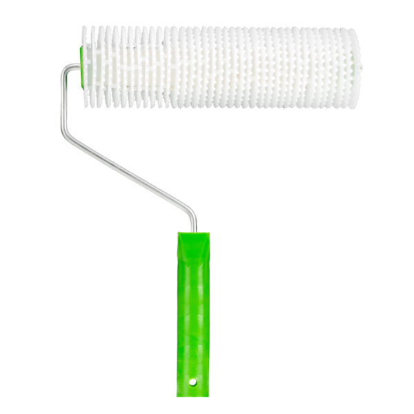 Валик игольчатый для наливных полов с ручкой, 240 мм Сибртех