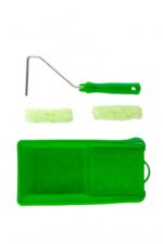 Малярный набор для работ по дереву: кювета 150 мм х 290 мм и мини-валик 110 мм Сибртех