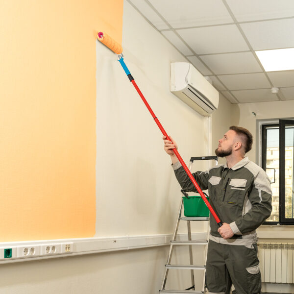 Ручка телескопическая металлическая, 1-2 м Matrix