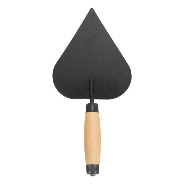 Кельма штукатура стальная, деревянная усиленная ручка