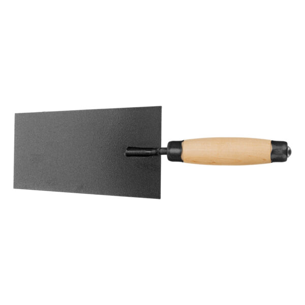 Кельма отделочника, стальная, деревянная усиленная ручка