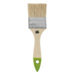 Кисть плоская 50 мм, натуральная щетина, деревянная ручка Сибртех