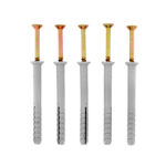 Дюбель-гвоздь полипропиленовый с потайным бортиком 6 х 60 мм, 200 шт Сибртех — изображение 2