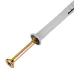 Дюбель-гвоздь полипропиленовый с потайным бортиком 6 х 60 мм, 200 шт Сибртех — изображение 6