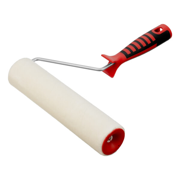 Валик "Велюр" с двухкомпонентной ручкой, 250 мм, ворс 4 мм, D 48 мм, D ручки 6 мм, шерсть Matrix — изображение 1