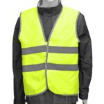 Жилет сигнальный, желтый, размер XXL Сибртех — изображение 3