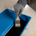 Кисть плоская "Стандарт" 2" (50 мм) натуральная щетина, деревянная ручка MTX — изображение 7