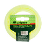 Леска строительная, 100 м, D 1 мм, цвет желтый Сибртех — изображение 4