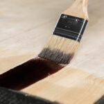 Кисть плоская "Стандарт" 2" (50 мм) натуральная щетина, деревянная ручка MTX — изображение 5