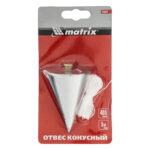 Отвес конусный, 400 г, шнур 5 м Matrix — изображение 5