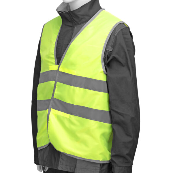 Жилет сигнальный, желтый, размер XXL Сибртех — изображение 1