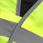 Жилет сигнальный, желтый, размер XXL Сибртех — изображение 8