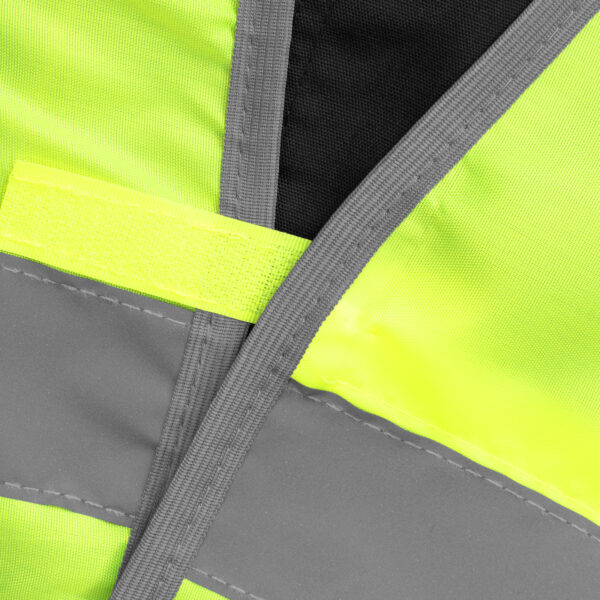 Жилет сигнальный, желтый, размер XXL Сибртех — изображение 8