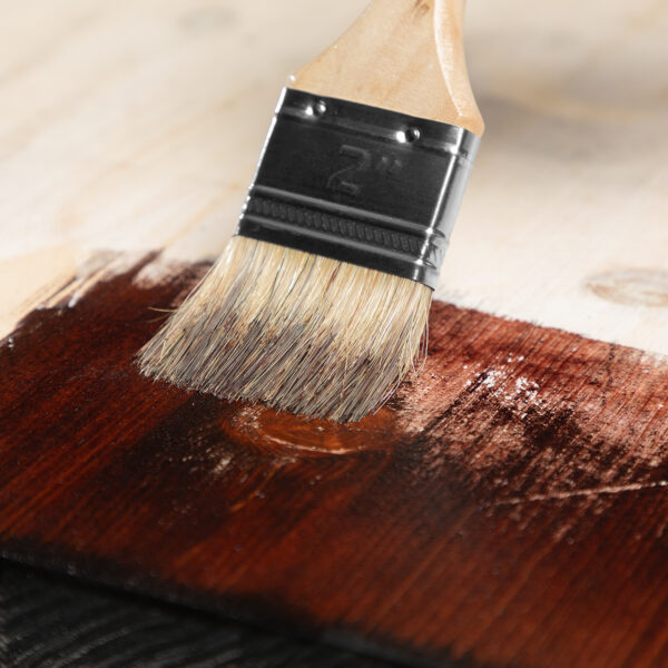 Кисть плоская "Стандарт" 2" (50 мм) натуральная щетина, деревянная ручка MTX — изображение 6