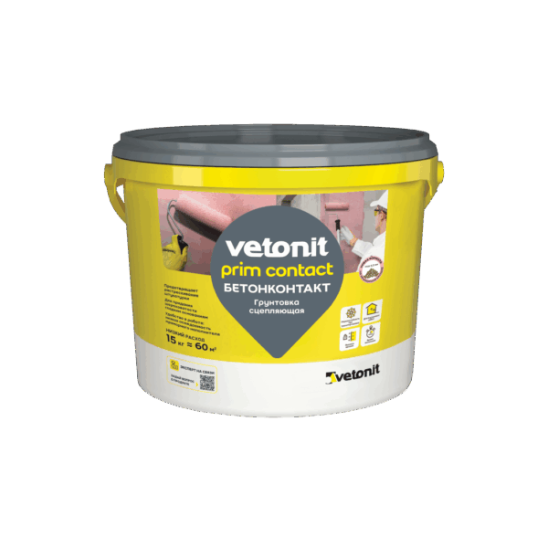 Vetonit Prim Contact бетоноконтакт, 15 кг — изображение 1