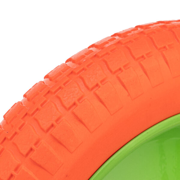 Колесо полиуретановое 3.00-8, длина оси 90 мм, подшипник 20 мм Сибртех — изображение 3