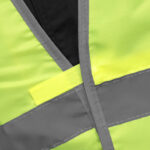 Жилет сигнальный, желтый, размер XXL Сибртех — изображение 9