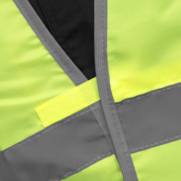Жилет сигнальный, желтый, размер XXL Сибртех — изображение 9
