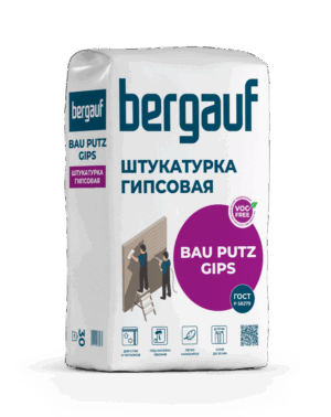 Штукатурка Bergauf Bau putz gips, 30 кг