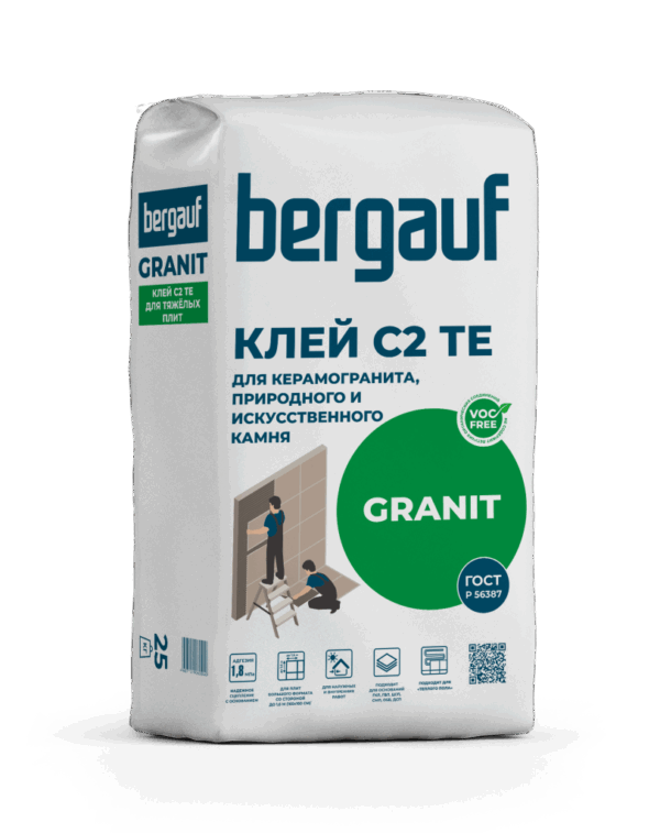 Клей плиточный Bergauf Granit, 25 кг — изображение 1