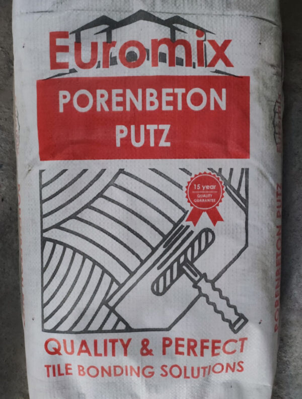 Euromix штукатурка по газобетонну, 25 кг — изображение 1