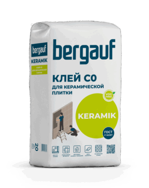 Клей плиточный Bergauf Keramik, 25 кг