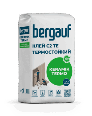 Клей плиточный Bergauf Keramik termo, 5 кг