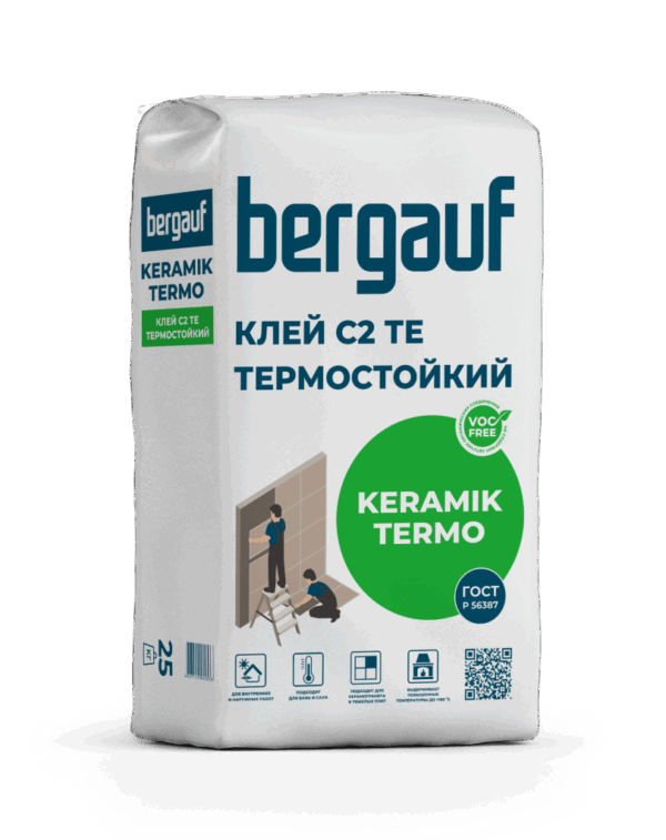 Клей плиточный Bergauf Keramik termo, 25 кг — изображение 1