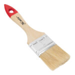 Кисть плоская "Стандарт" 2" (50 мм) натуральная щетина, деревянная ручка MTX