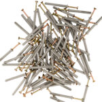 Дюбель-гвоздь полипропиленовый с потайным бортиком 6 х 60 мм, 200 шт Сибртех