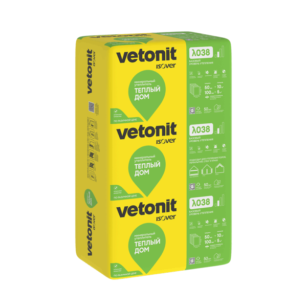 Изовер теплый дом плита — изображение 1