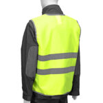 Жилет сигнальный, желтый, размер XXL Сибртех — изображение 4
