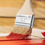 Кисть плоская "Стандарт" 2.5" (63 мм) натуральная щетина, деревянная ручка MTX