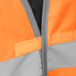 Жилет сигнальный, оранжевый, размер XXL Сибртех — изображение 8