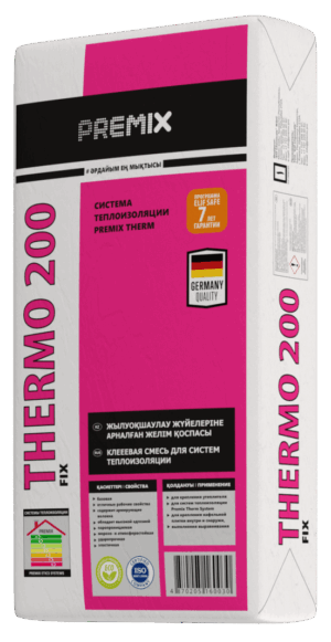 Thermo 200 клей для системы теплоизоляции, 25 кг