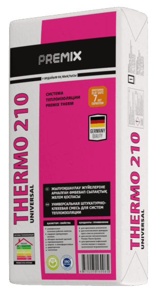 Thermo 210 Universal штукатурно-клеевая смесь, 25 кг