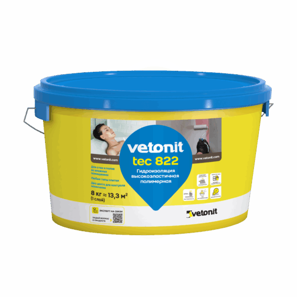 Vetonit tec 822, 8 кг — изображение 1