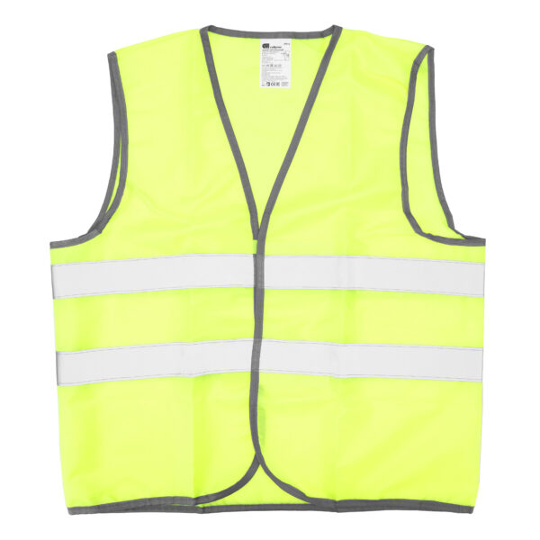 Жилет сигнальный, желтый, размер XXL Сибртех — изображение 6