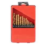 Набор нитридтитан. сверл по металлу, 1.5-6.5 мм НSS 13 шт Matrix — изображение 4