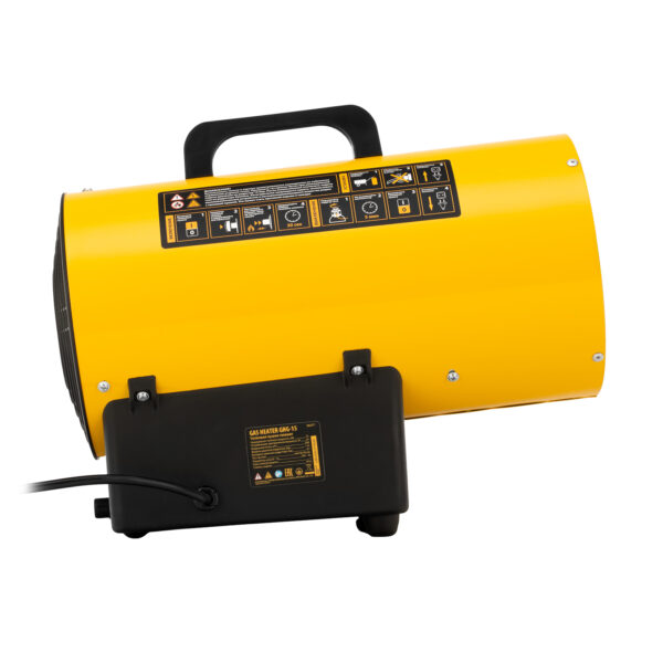 Газовая тепловая пушка GHG-15, 15 кВт, 500 м3/ч, пропан-бутан Denzel — изображение 4