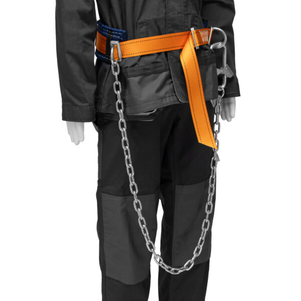 Удерживающая привязь УП I, безлямочная, строп из стальной цепи модель Г Сибртех — изображение 1