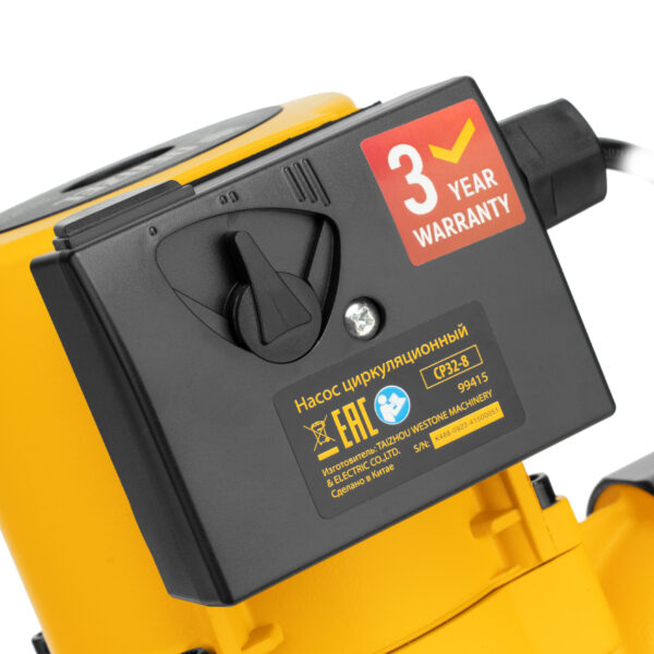 Циркуляционный насос CP32-8, напор 8 м, 160 л/мин, 1 м кабель, монт. длина 180 мм Denzel — изображение 7