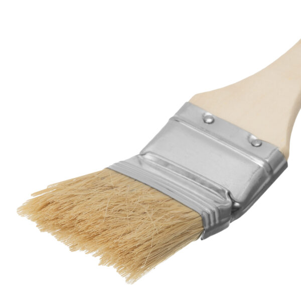 Кисть радиаторная 1.5", натуральная щетина, деревянная ручка MTX — изображение 3