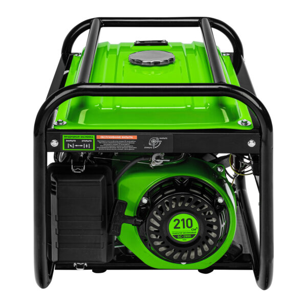 Генератор бензиновый БС-2800, 2.5 кВт, 230В, четырехтактный, 15 л, ручной стартер Сибртех — изображение 8