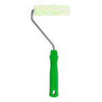 Мини-валик в сборе "Работы с древесиной", 110 мм, ворс 12 мм, D 16 мм, D ручки 6 мм, микроволокно Сибртех — изображение 3