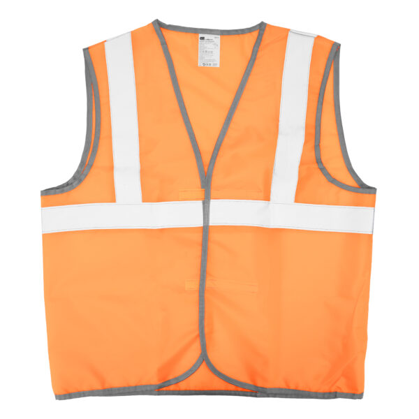 Жилет сигнальный, оранжевый, размер XL Сибртех — изображение 6