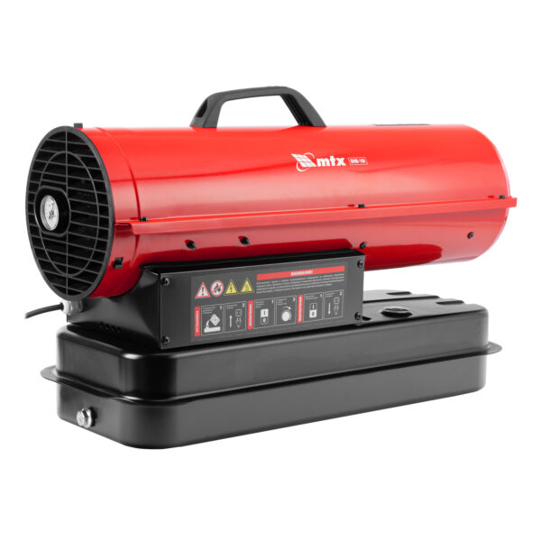 Дизельная тепловая пушка DHB-10i, 10 кВт, 400 м3/ч, прямой нагрев, термостат MTX — изображение 3