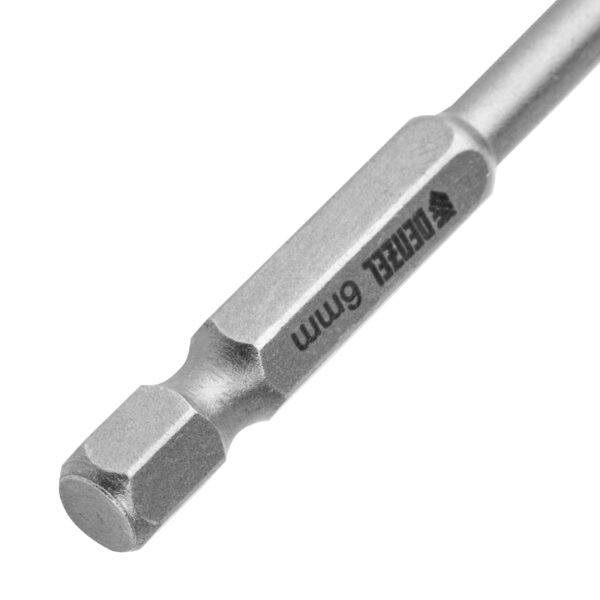 Сверло по керамической плитке 6 мм, крестовая пластина, шестигранный хвостовик Denzel — изображение 4