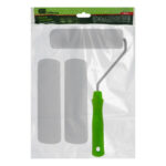 Валик "Поролон" с ручкой и 2 шубки 180 мм, D 42 мм D ручки 6 мм Сибртех — изображение 6